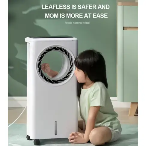 Ventilator electric de răcire cu aer metalic de vară cu telecomandă