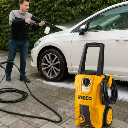 Mașină de spălat cu presiune pentru vehicul completă cu pistol de pulverizare